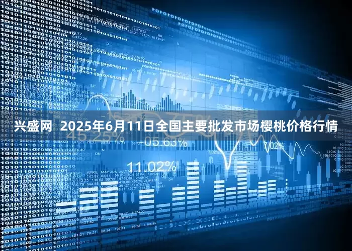 兴盛网  2025年6月11日全国主要批发市场樱桃价格行情